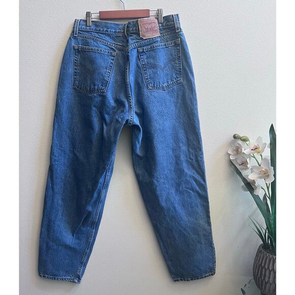 VTG Levis 560 Jeans Size 16R Loose Fit Straight Leg Mom High Rise USA Made - Picture 2 of 11